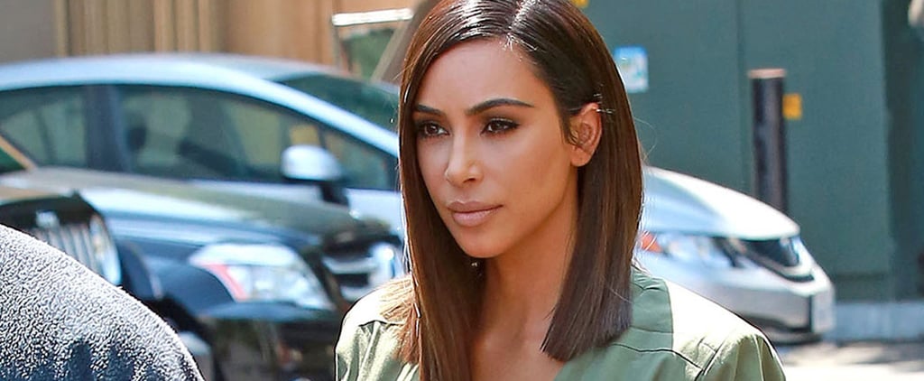 Kim Kardashian's Asymmetrical Haircut | Summer 2016