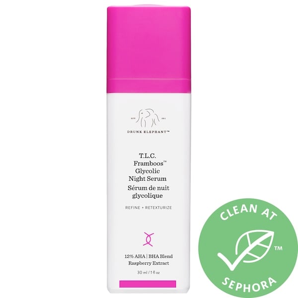 Drunk Elephant T.L.C. Framboos Glycolic Resurfacing Night Serum