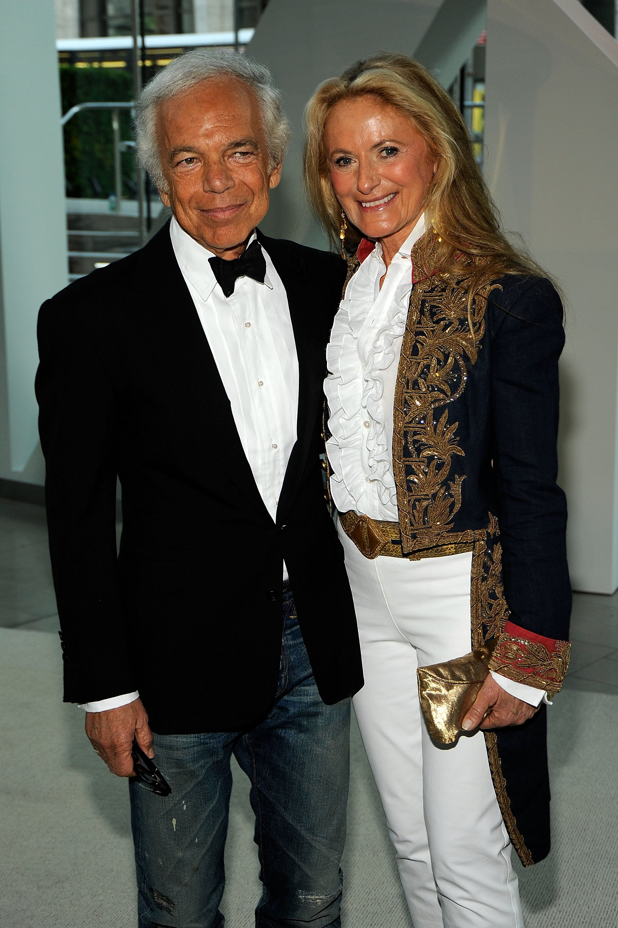 Ralph Lauren and his wife Ricky Low-Beer | 2009 CFDA Awards: The ...