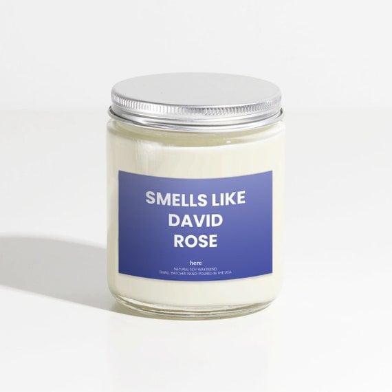 Smells Like David Rose Soy Wax Candle