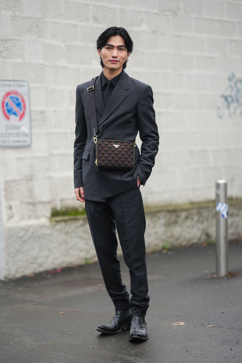 Street Style - Man Clutch Bags (part 2)  Men clutch bag, Street style bags,  Clutch bag