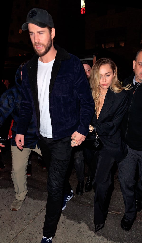 Miley Cyrus and Liam Hemsworth Head to SNL Afterparty 2018 | POPSUGAR ...