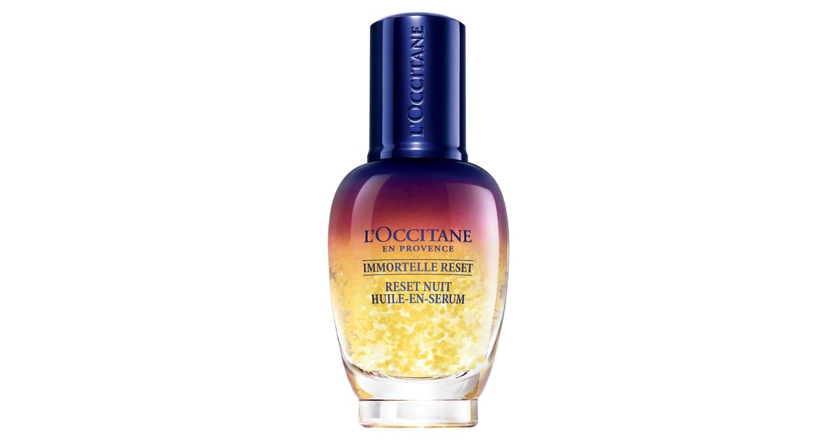 Reset nuit serum. L'Occitane Immortelle reset. L'Occitane Serum.