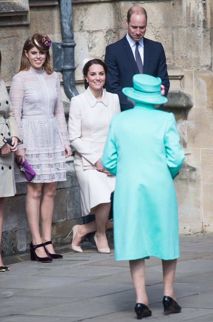 Kate Middleton and Prince William at Easter Service 2017 | POPSUGAR ...
