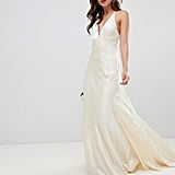 Asos Edition Sequin Cami Wedding Dress Don T Tell Anyone But These Wedding Dresses From Asos Are Cheaper Than The Cake Popsugar Fashion Photo 2 Asos dress tan beige curve sequin stretch long sleeve mini womens size 22 newtop rated seller. asos edition sequin cami wedding dress