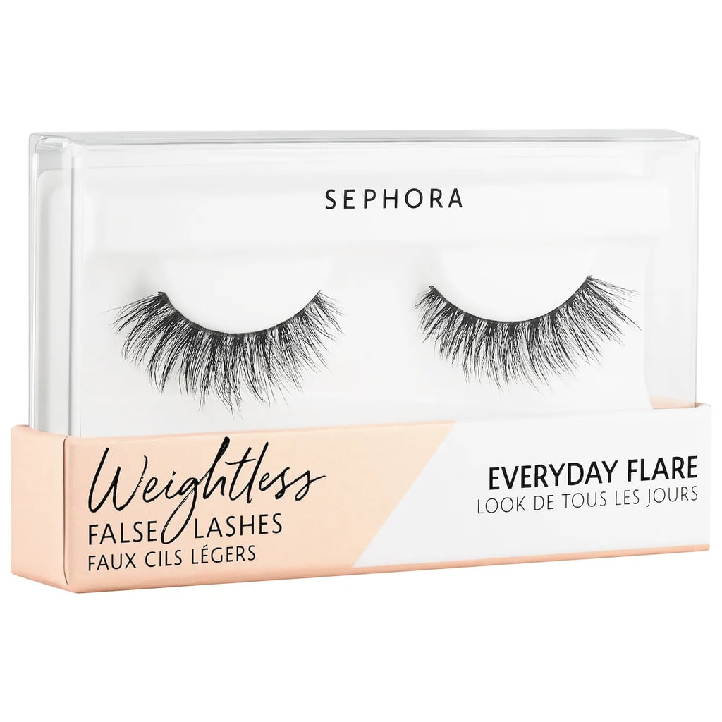 Sephora Collection Weightless False Eyelashes ($7, originally $16)
If you're looking for the perfect pair of lashes to take your eye look to the next level, these are it. Lightweight, easy to apply, and flattering on every eye shape. Plus, they're more than 50 percent off right now.