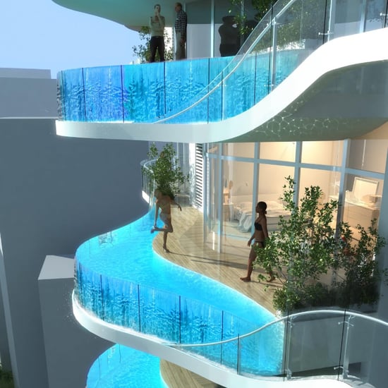 Luxury Condo in Mumbai With Balcony Pools