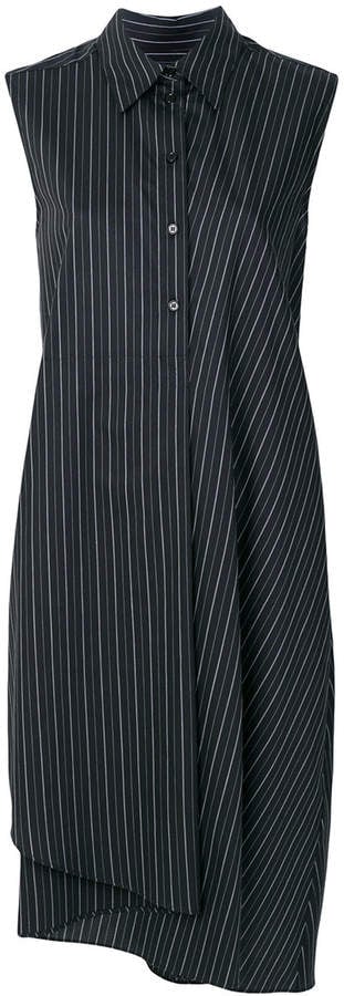 MM6 MAISON MARGIELA Pinstripe Shirt Dress