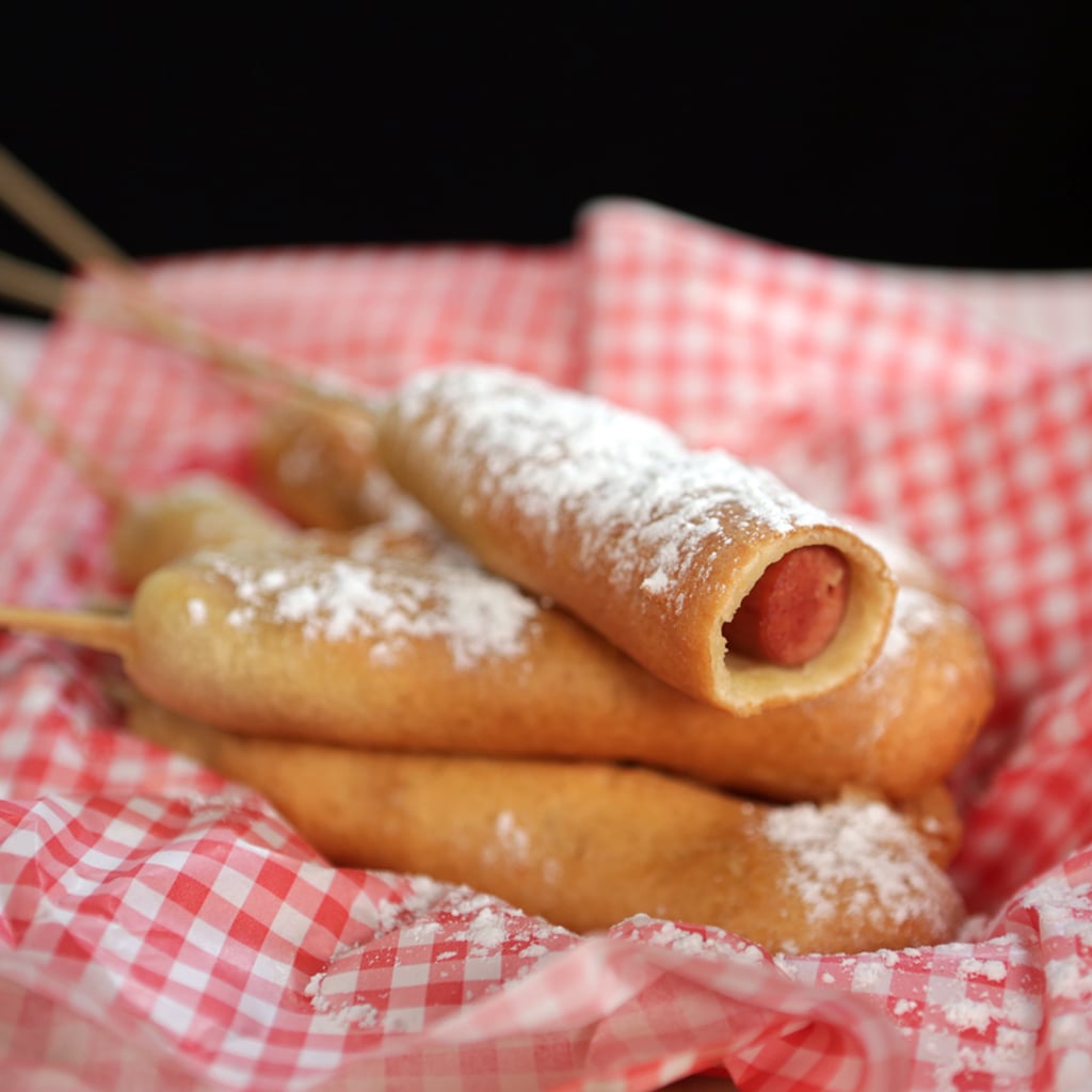 Funnel Cake Hot Dogs