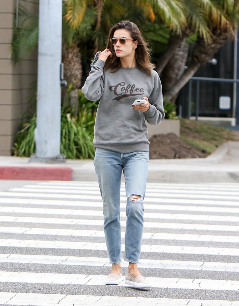 Alessandra Ambrosio's Sub_Urban Riot Coffee Sweatshirt
