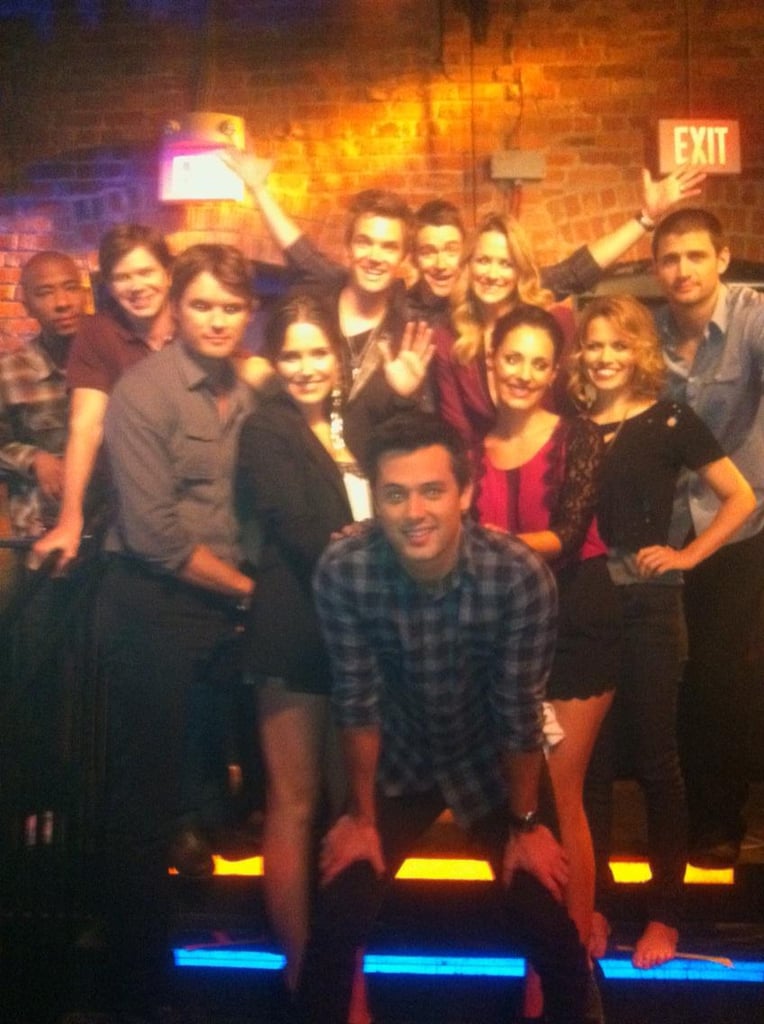 Colletti posted this picture during the weekend, which must be a flashback, given that James Lafferty and Sophia Bush reportedly weren't at the convention.