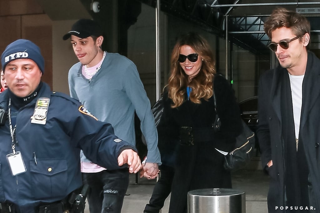 Pete Davidson and Kate Beckinsale Holding Hands March 2019