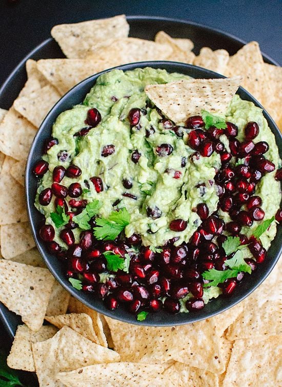 Pomegranate Guacamole