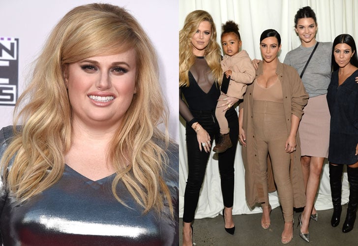 Rebel Wilson Vs The Kardashian Family Pick A Side In The 11 Biggest Celebrity Feuds That Went Down In 2015 Popsugar Celebrity