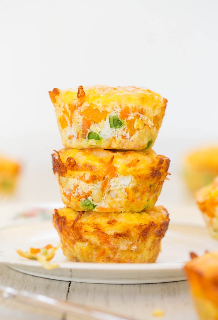 Bell Pepper, Corn, and Pea Cheesy Mini Frittatas Bell Pepper, Corn, and Pea Cheesy Mini Frittatas