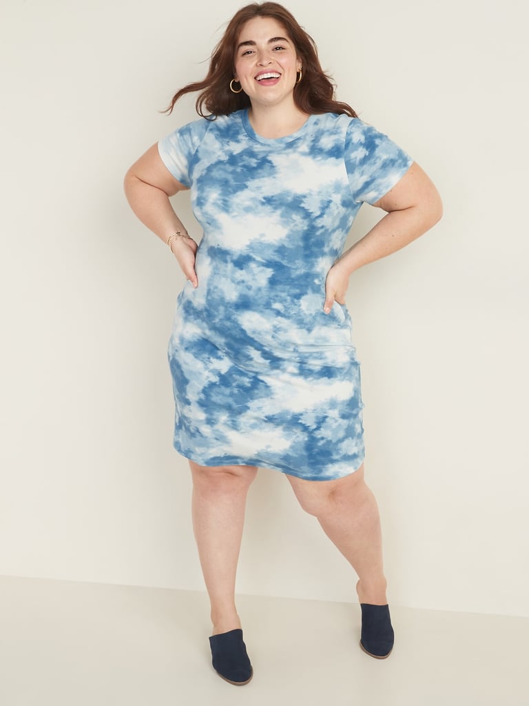 Old Navy Fitted Plus-Size T-Shirt Dress