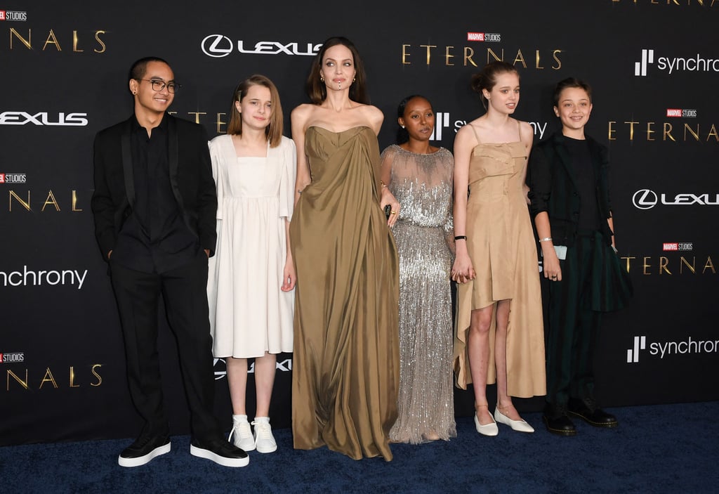 Angelina Jolie's Daughter Wears Her Mum's 2014 Oscars Dress