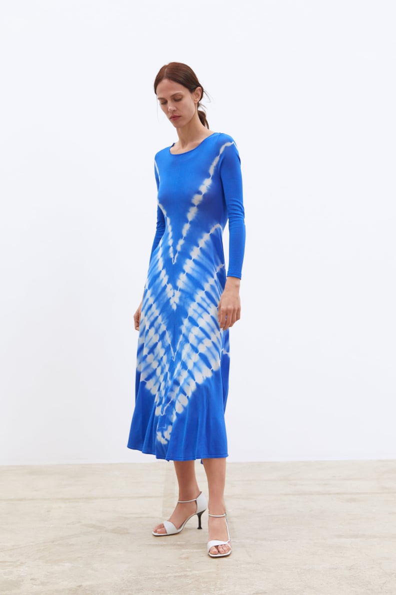 Zara Knit Tie Dye Dress