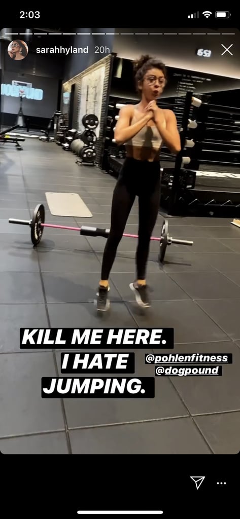 Sarah Hyland's Top 12 Leg and Butt Exercises