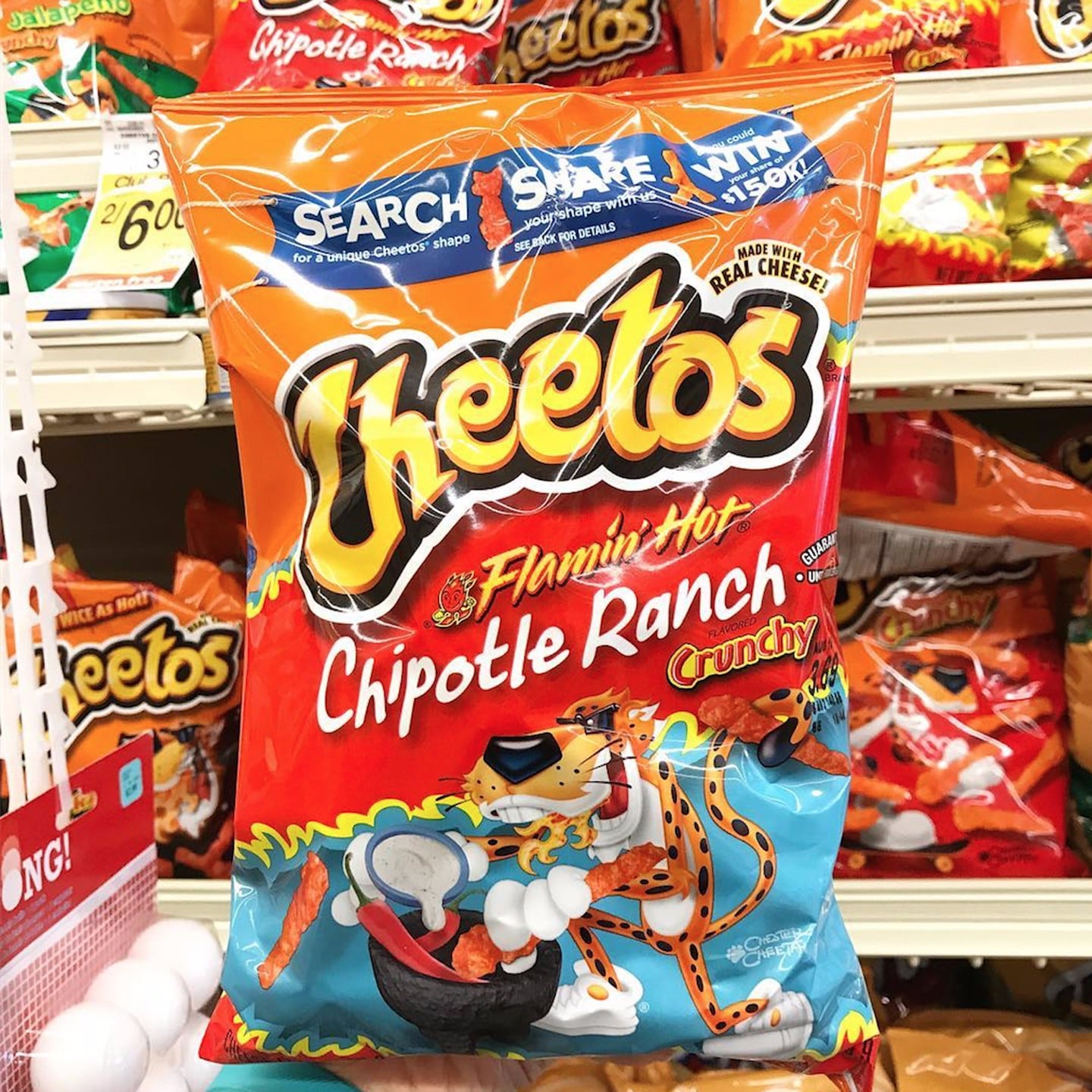 Chipotle ranch store cheetos