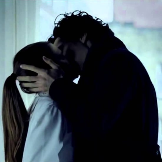 Sherlock and Molly Kiss GIF