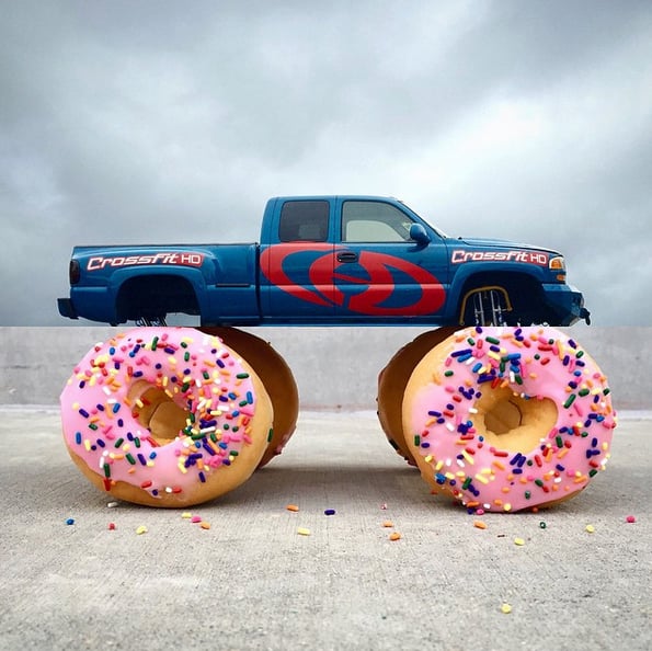Truck + Doughnuts Cool Photo Combinations POPSUGAR Tech Photo 7