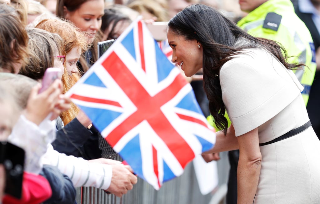 Meghan's First Solo Engagement