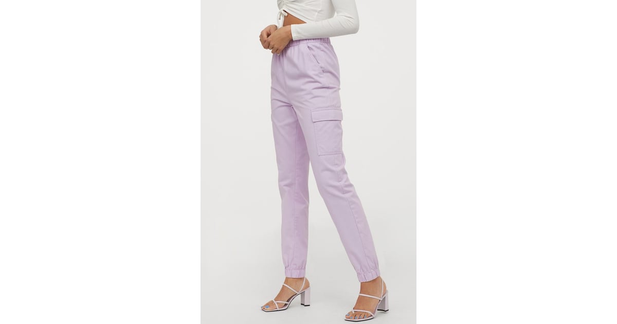 h&m twill cargo pants