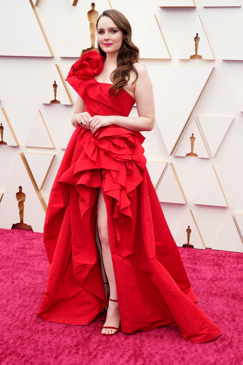 Amy Forsyth at the 94th Annual Academy Awards