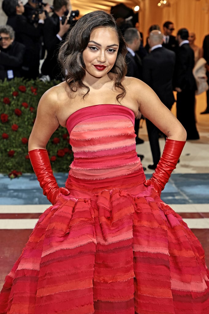 Celebrities Wearing Opera Gloves at the 2022 Met Gala