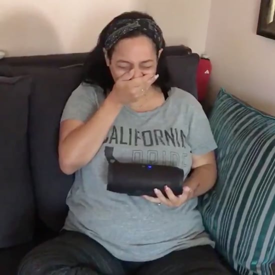 Gender Reveal Using Clips of Mom's Late Dad's Voice