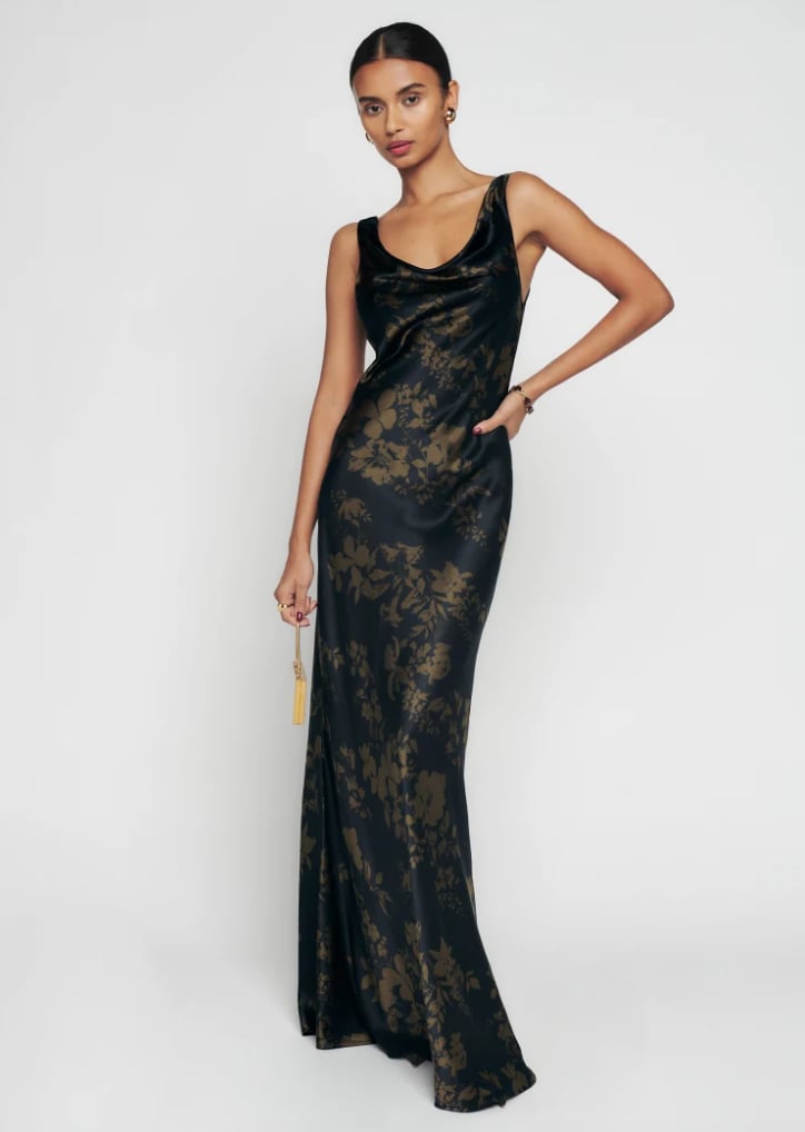 Best Winter Wedding-Guest Dresses: Annabelle Silk Dress