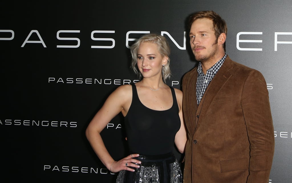 Jennifer Lawrence and Chris Pratt at CinemaCon 2016