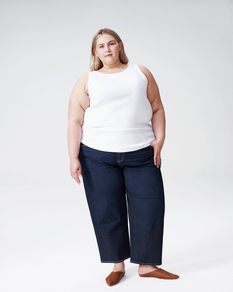 Universal Standard Bae Boyfriend Crop Jeans in Dark Indigo ($25, originally $85)