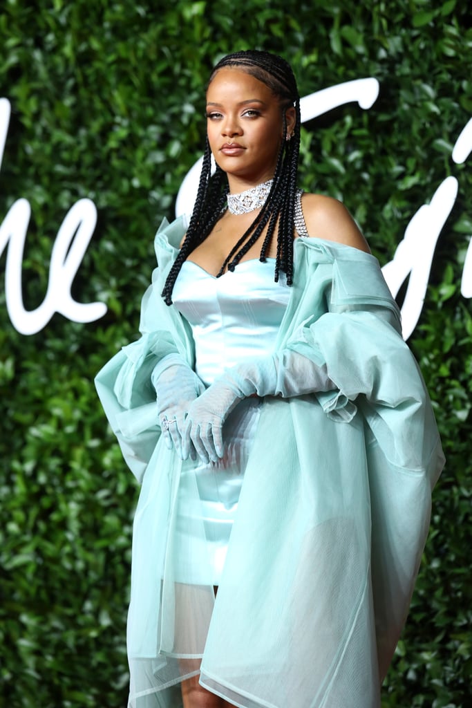 Rihanna at the 2019 British Fashion Awards | Rihanna Wearing Fenty at ...