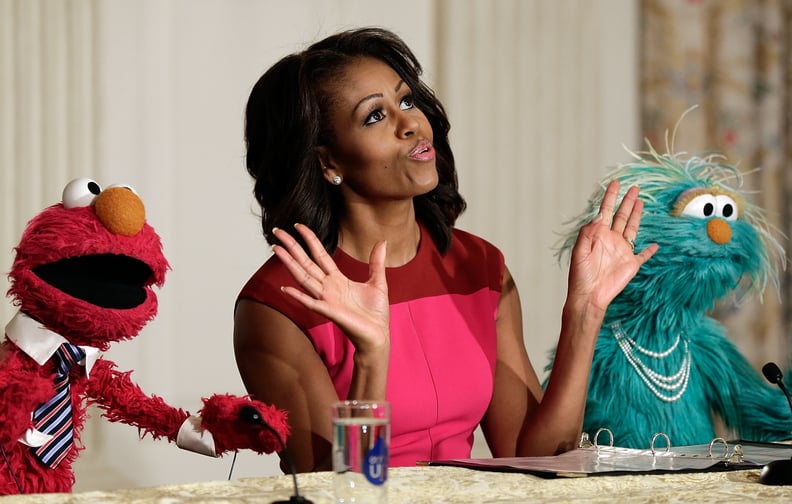 She makes Elmo and Rosita look presidential.