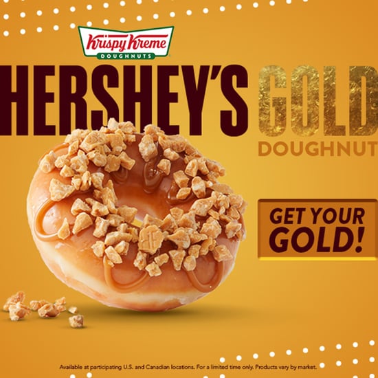 Krispy Kreme Hershey's Gold Doughnut