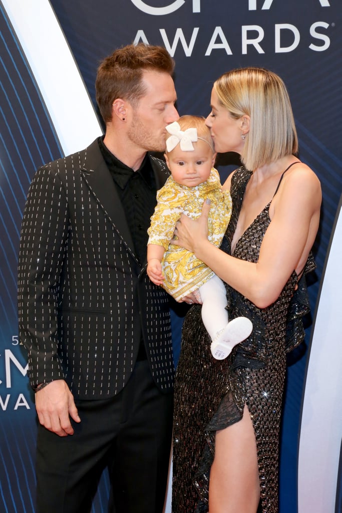 Tyler Hubbard With His Daughter at the CMA Awards 2018