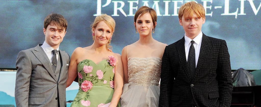 JK Rowling and the Harry Potter Cast Through the Years