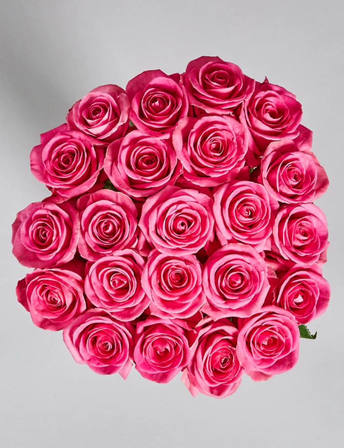 Marks & Spencer Fairtrade Pink Roses (£25)