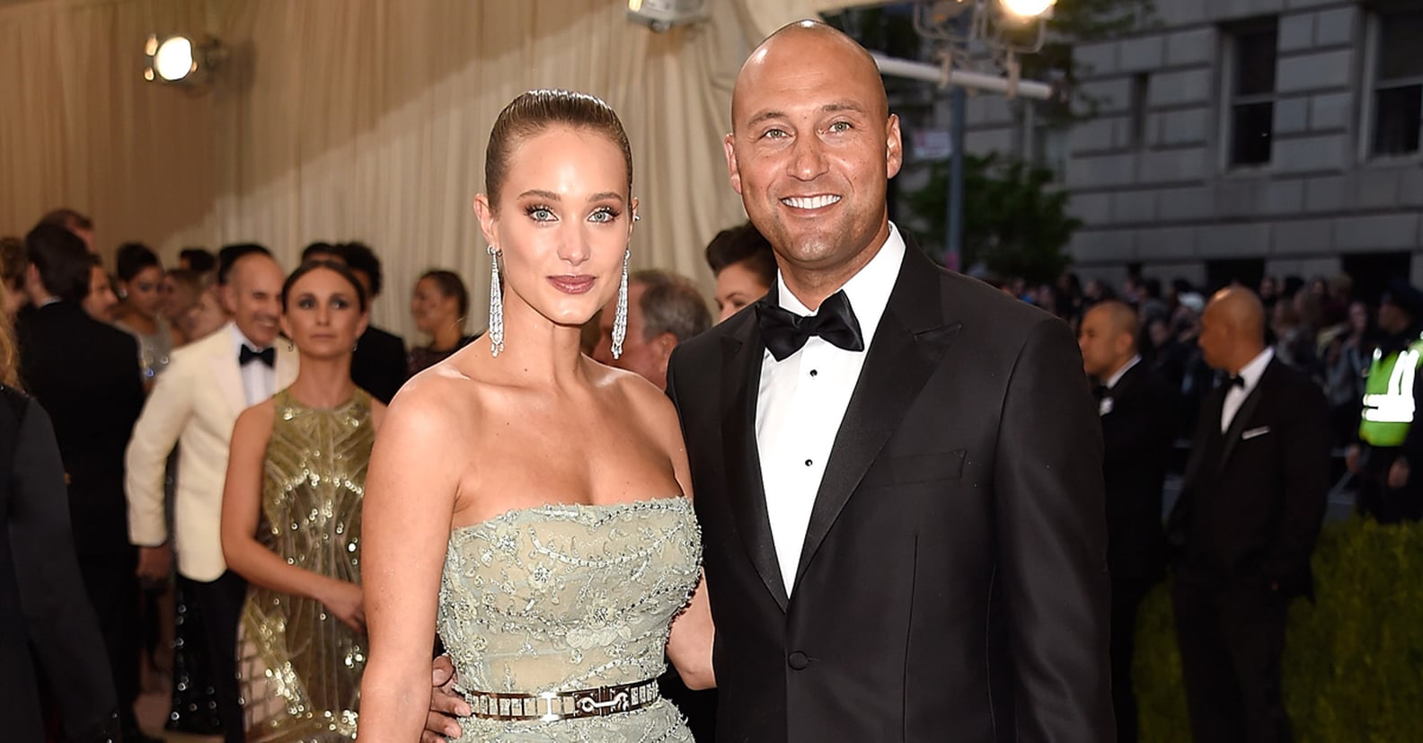 Hannah Davis Marries Derek Jeter July 2016 POPSUGAR Celebrity