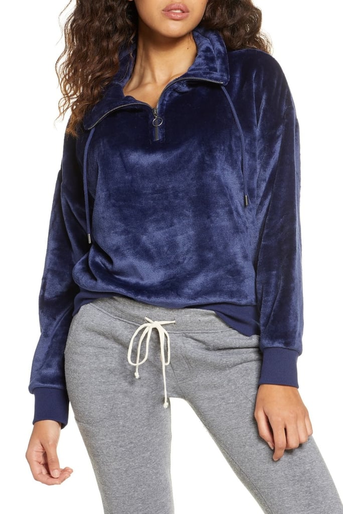 PJ Salvage Everyday Cozies Velour Top