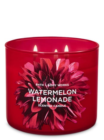 Bath & Body Works Watermelon Lemonade 3-Wick Candle
