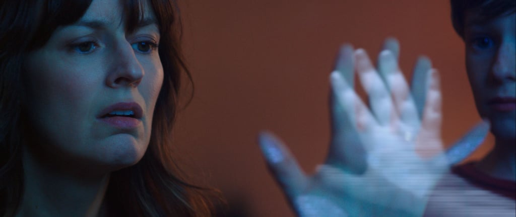 Rosemarie DeWitt gets in on the hand touching.