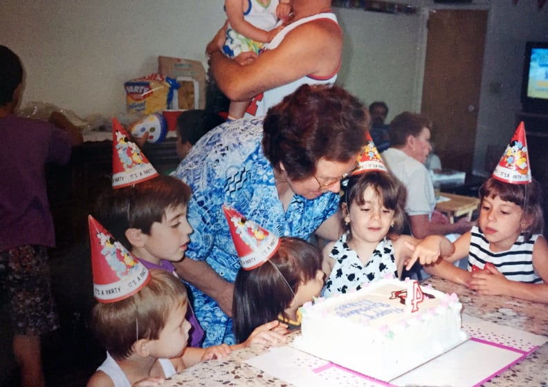 Thought I'd share this sweet family photo of us celebrating Josh's  grandmother's 92nd birthday!!! She's still sharp as a tack! Jo