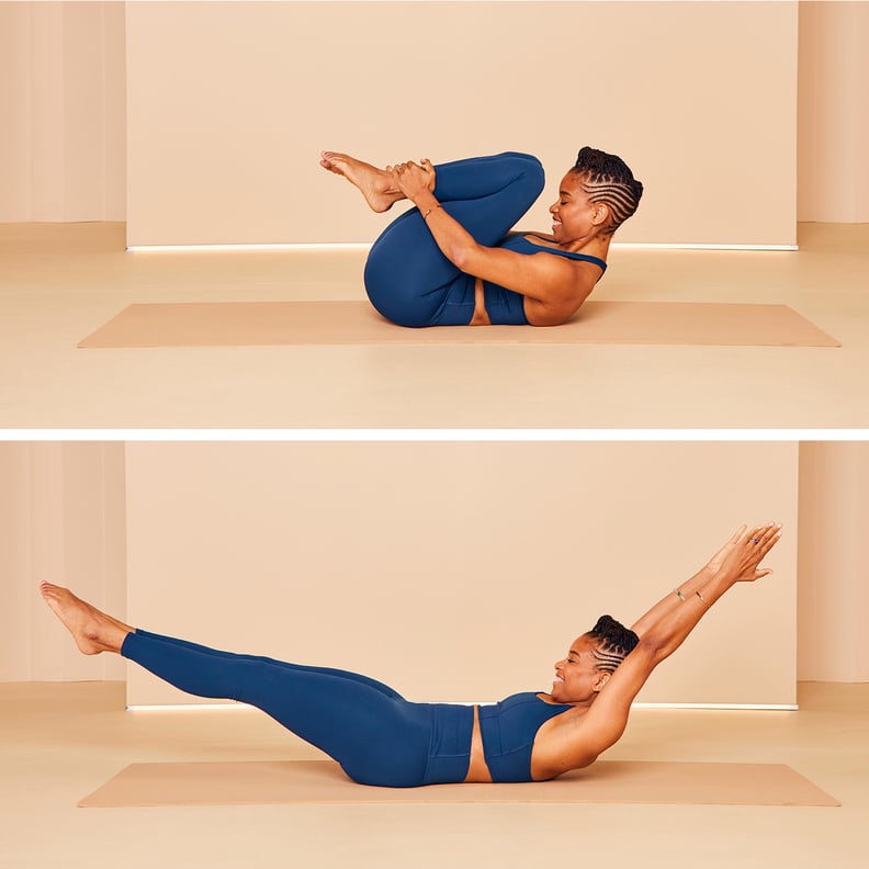 Double-leg Stretch  Pilates Connection