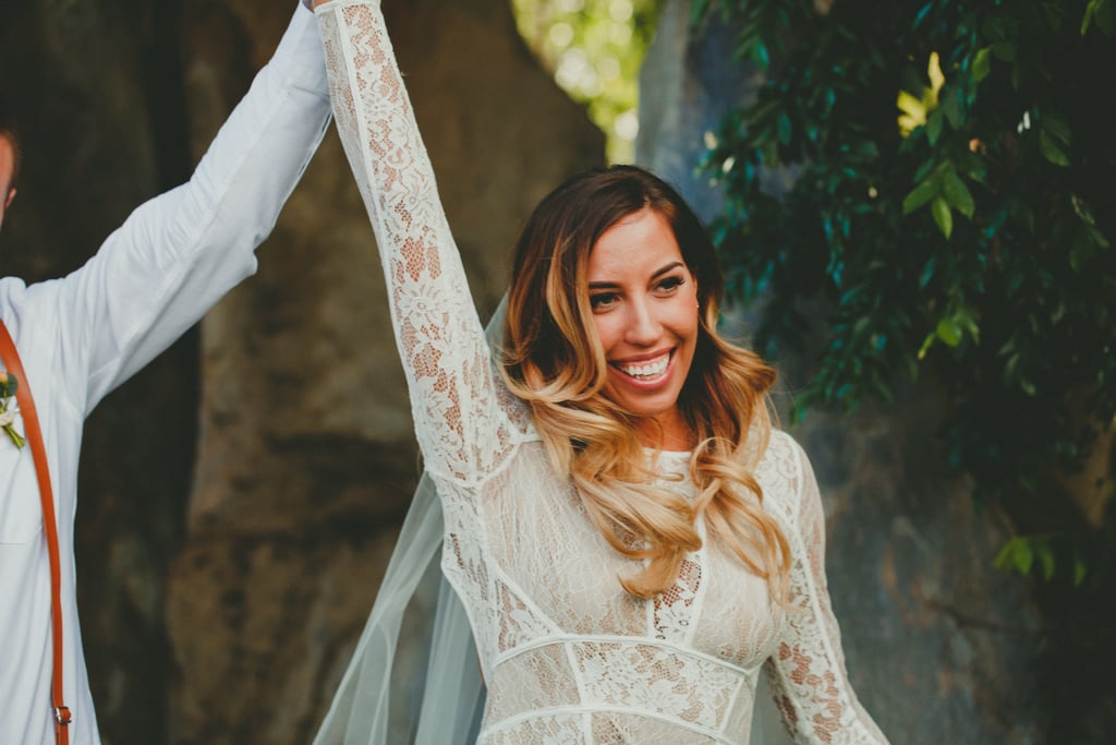 Trendy Palm Springs Wedding