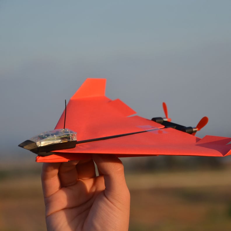 Smartphone-Controlled Paper Airplane