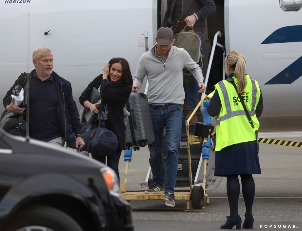 Meghan Markle Wore Rothy's at the Airport With Prince Harry
