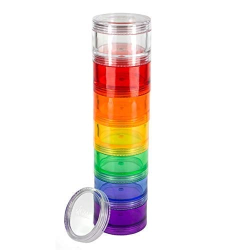 A Fun, Utilitarian Gadget: GMS Extra Small Rainbow Stackable Tower Case